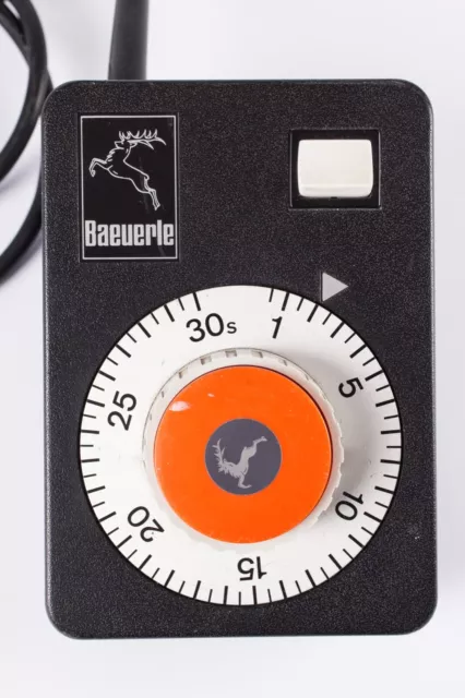 Temporizador amplificador Stag BS762 de Baeuerle.  Motor síncrono 1-30 segundos + repetir.