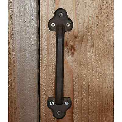 Rustic Cast Iron Pull Handle for Doors Set of 2 for Barn Doors, Gates & More