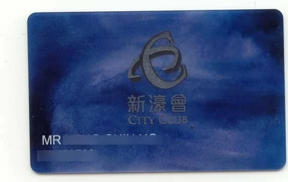 CHINA MACAU City Club Casino City of Dream Hotel slot card