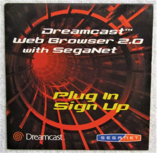 BRAND NEW FACTORY SEALED SEGA DREAMCAST GAME WEB BROWSER 2.0 NFS SEGANET  AT&T