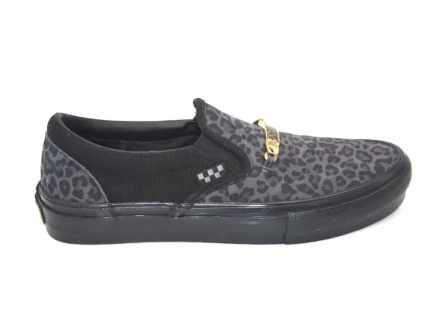 Vans Skate Slip-On Cher Strauberry Vn0A5Fca9Cy1 Cheetah Black Unisex Sneaker