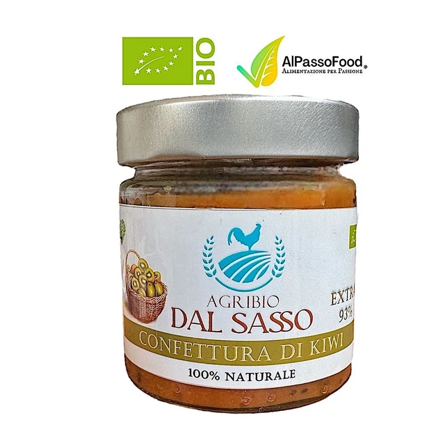 Confettura di Kiwi Gialli Biologica 220g