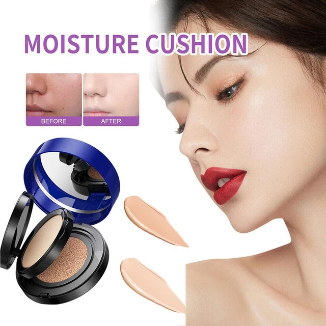 2 In 1 Cushion Pressed Powder Concealer Liquid Foundation A7D3
