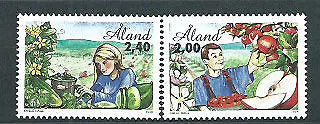 Aland Correo Yvert 134/5 Mnh ** Agricultura