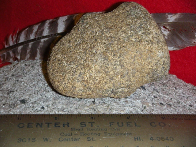 Granite War Club / Maul Skull Crusher – Coshocton County Ohio – Muskingum River