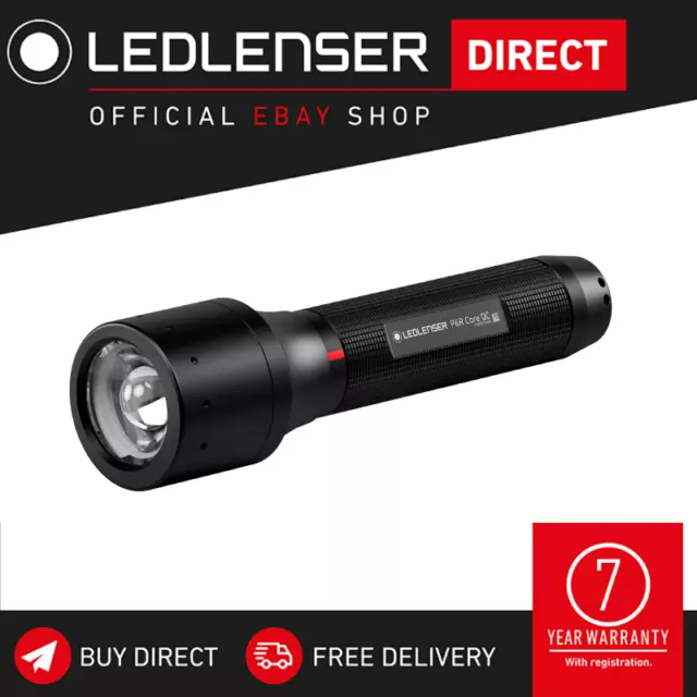 Ledlenser P6R QC CORE USB Rechargeable 270 Lumen Multi Colour RGB LED Torch