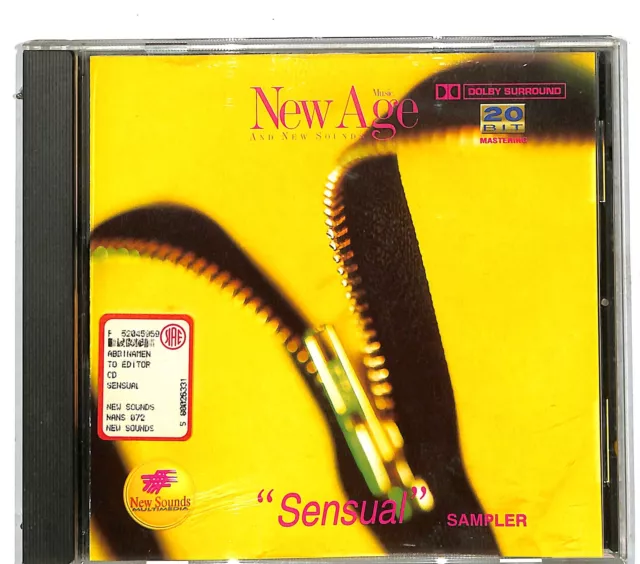 EBOND Various - Sensual New Age - New Sounds Multimedia - NANS 072 CD CD111526