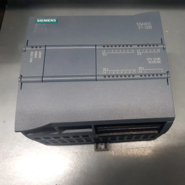 Siemens PLC S7 1200 CPU 1214C DC/DC/DC 6ES7214-1AG31-0XB0