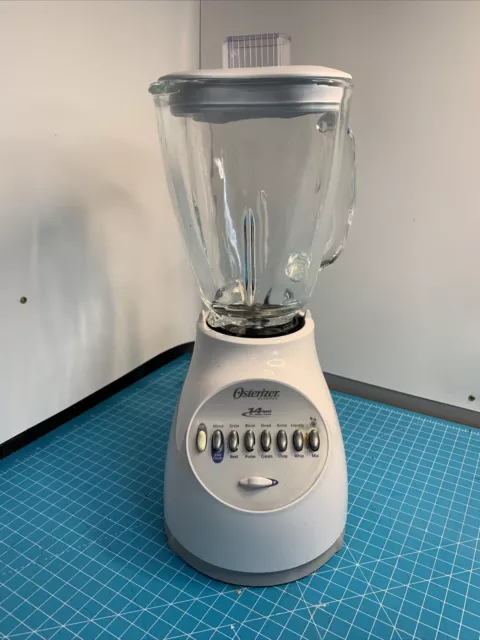 Oster Osterizer 14-Speed Blender White – Capital Books and Wellness