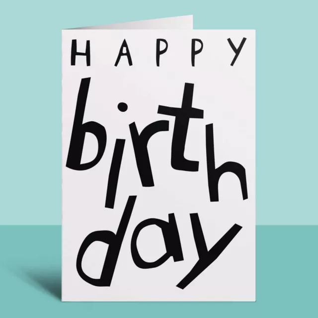Birthday Card for Her Him Mum Dad Brother Sister Friend Special Day Card