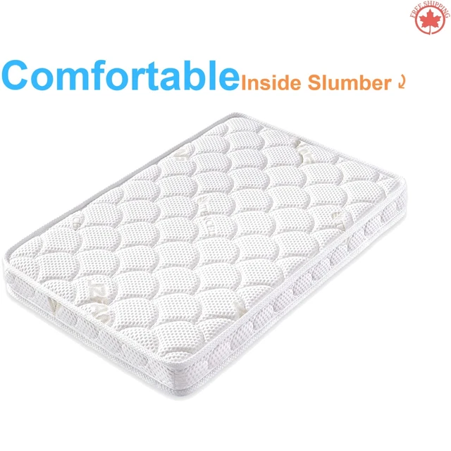 Pack and Play Mattress Topper - Soft, Breathable, Safe - Fits 38"x26" Playpens
