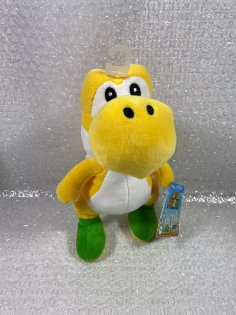 Peluche (Plush) Super Mario All Star Collection Yellow Yoshi (20Cm) New