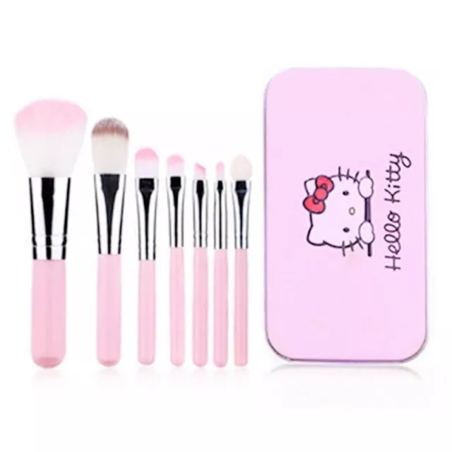 Hello Kitty Makeup Brush Set Blush Eyebrow Lip Eyeshadow Brush Beauty Tools