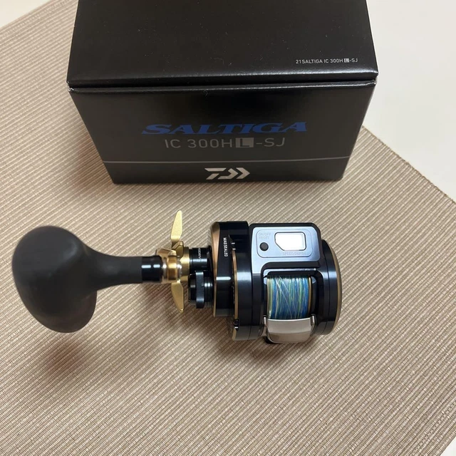 DAIWA SALTIGA IC 300H-SJ Baitcast Fishing Reel Gear Ratio DAIWA SALTIGA IC 300H-SJ Baitcast Fishing Reel Gear Ratio