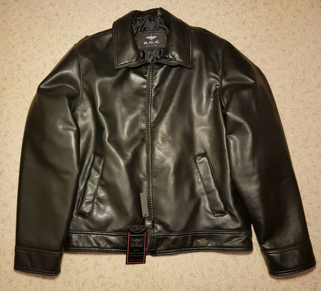 Veste Homme Reportage Neuf Taille XL - Style Moto, Imperméable, Noir, Avec étiquettes