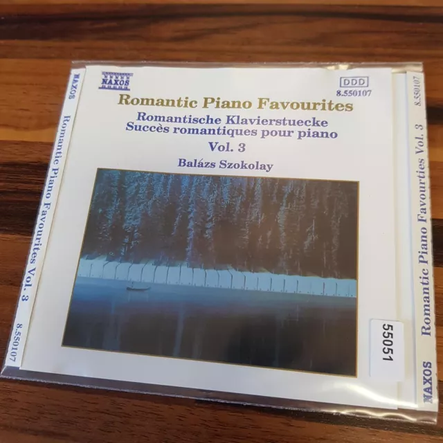 VARIOUS: Balazs Szokolay  Romantic Piano Favourites Vol. 3  > VG+/VG+(CD)