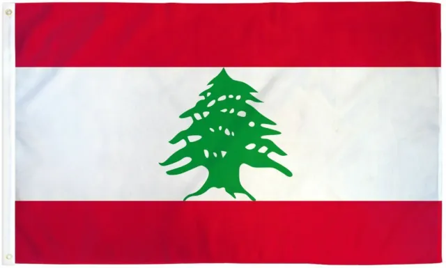 Lebanon Flag 3x5ft Flag of Lebanon Lebanese Flag 3x5 House Flag