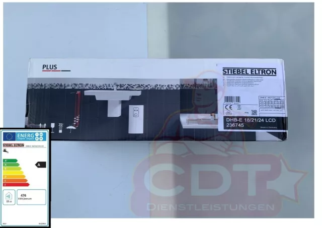 Stiebel Eltron DHB-E 18/21/24 LCD 236745 elektronischer Durchlauferhitzer