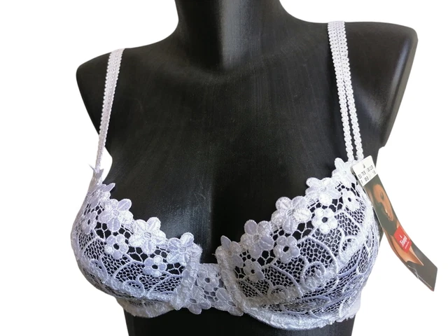 Soutien-gorge Triumph Poème R Blanc - Tailles FR 85B (EU 70B) Ou FR 85C (EU 70C), Neuf Avec étiquettes