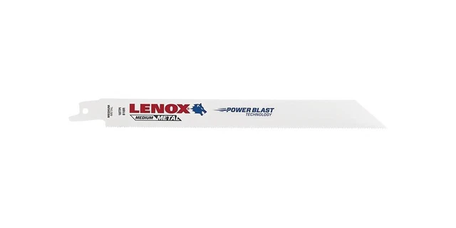 LENOX Lame de scie sabre 818R longueur 203 mm largeur 19 mm graduation de den...