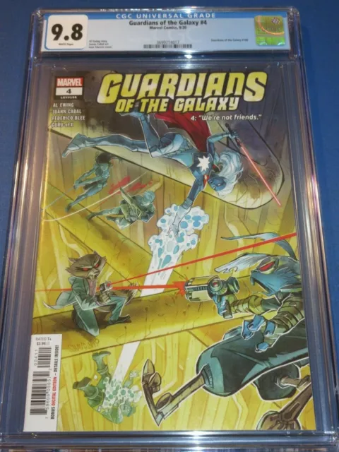 Guardians of the Galaxy #4 CGC 9.8 NM/M Gorgeous gem  Wow