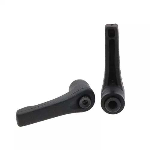 Paquete De 4 Fundido Cinc Acero Fijación Asas ,Negro, 78mm, M10, Ajuste