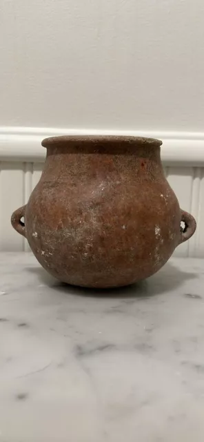 Pre Columbian Terracotta Pottery Primitive Vessel