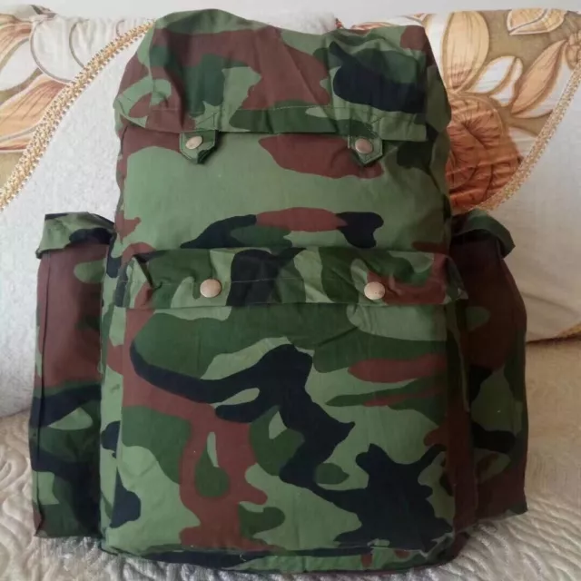 Surplus Chinese PLA Army Forest Camouflage Waterproof Field Pack Bag