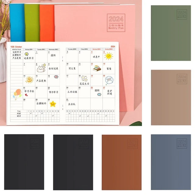 LEARNING PLAN A4/A5 Notebook A4/A5 Goal Habit Tracker Notepad Students ...