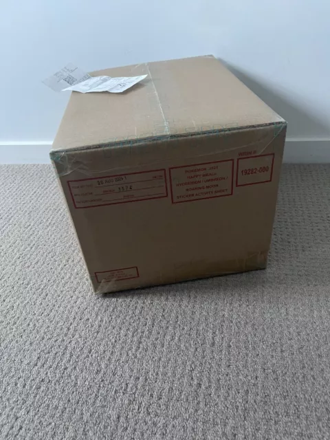 2025 MCDONALD’S POKÉMON Cards Roaring Moon Sealed Case 150 Packs Limited Edition 575.00