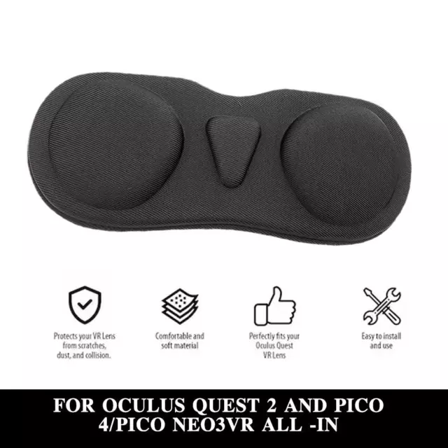 For Oculus 2 VR Headset Lens Protector Cover Protective Lot✨ I4 Pad Soft M5O8