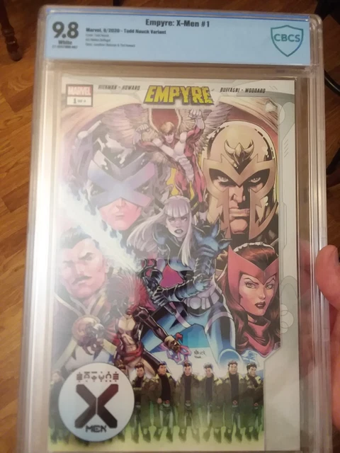 Empyre: X-Men 1 (Marvel Comics 2020) Walmart Todd Nauck Cover Cbcs 9.8