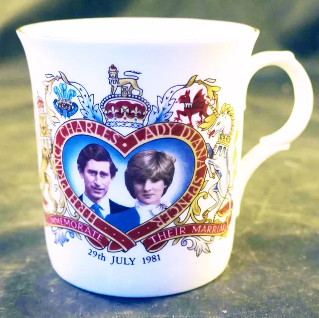 Charles and Diana Commemorative Royal Wedding Original Mug Ceramic  From England