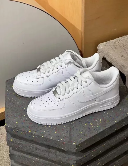 Nike Air Force 1 Low Top White Sneaker Size US 7-US 11