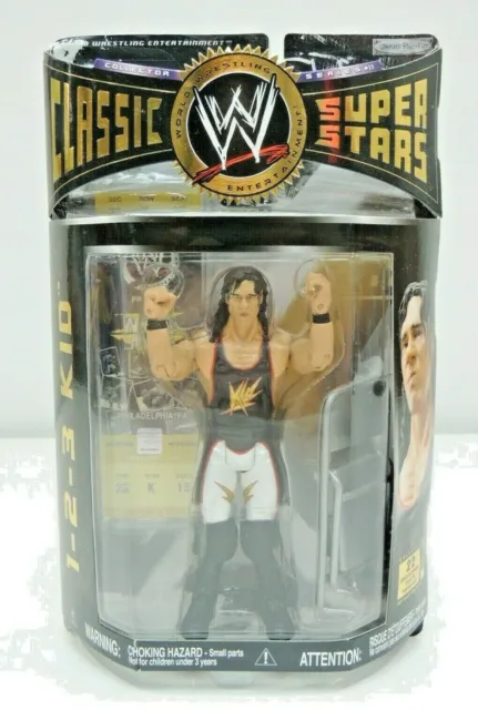 Jakks Pacific WWE WWF WCW Classic Superstars Action Figure Toy NEW 1-2-3 Kid
