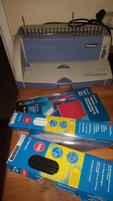Fellowes Clear PVC Covers For Wire And Com Binding Machines 240 - View #12