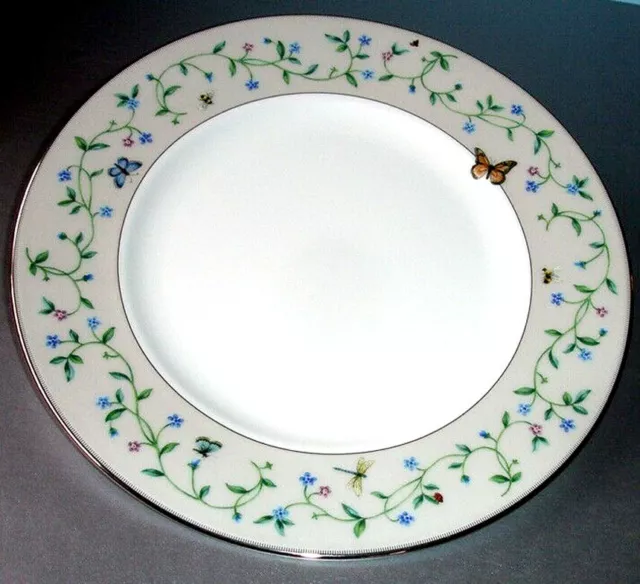 Lenox Idalia Dinner Plate 10.75" Floral Butterfly Design 1st Quality New