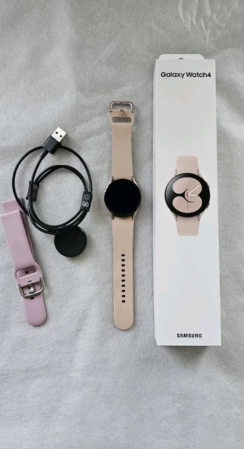 SAMSUNG GALAXY WATCH 4 4G SM-R860 40mm Smartwatch - Pink Gold £42.31 ...