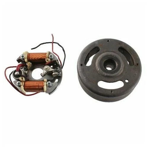 Magnete Statore Volano 4 Bobine Per Vespa 50 PK N/S/SS - Spina 4 Poli, 3 Fili - Foto 2