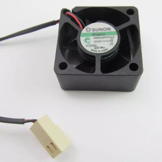 SUNON Brushless Mini DC Cooling Fan 30x30x15mm GM0503PHV2-8 3015 5V 0.4W