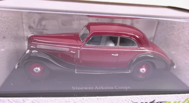 Modèle Réduit 1:43 Autocult - Wanderer Streamliner Allemagne 1928 - Argent Métallisé - Neuf