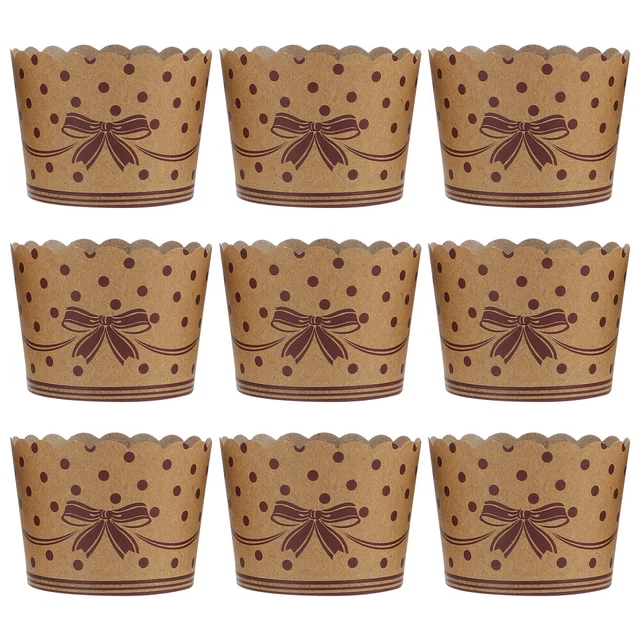 100PCS Muffin Pirottini Carta Mini Fodere Per Cupcake Torte Da - 7