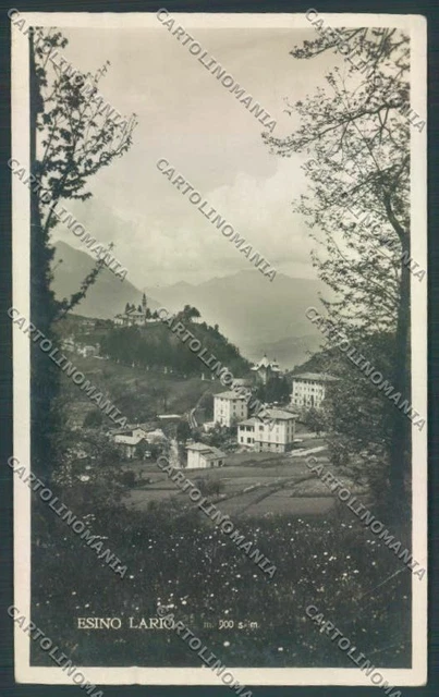 Lecco Esino Lario PIEGHINE Foto cartolina LQ4660