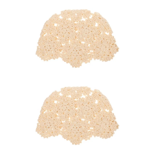 2 Pack Chapeau Au Crochet Pour Femme Fait À La Main Crochet Chapeau