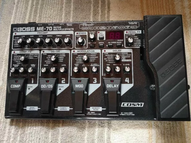 BOSS ME-70 Guitar Multiple Effects Pedal Guitar effect Processor Used