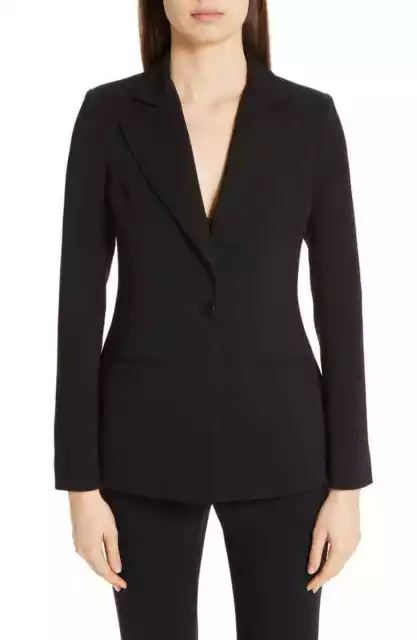 Altuzarra Acacia One Button Jacket in Black - 12 US  44 EU NWT $1,595 Italy 2