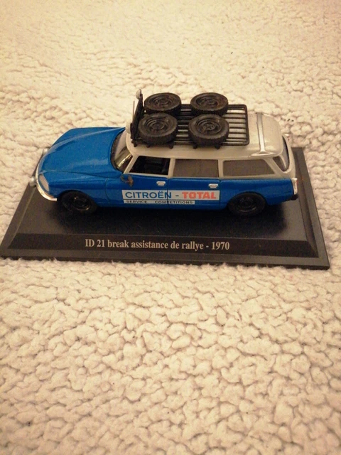 CITROËN ID 21 BREAK DE RALLYE, 1970, MINIATURE 1/43e