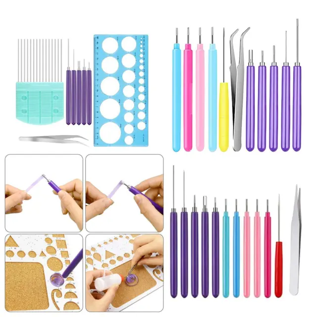 Quilling Paper Strips,paper Quilling Tools,rolling Curling Quilling Needle  Pen