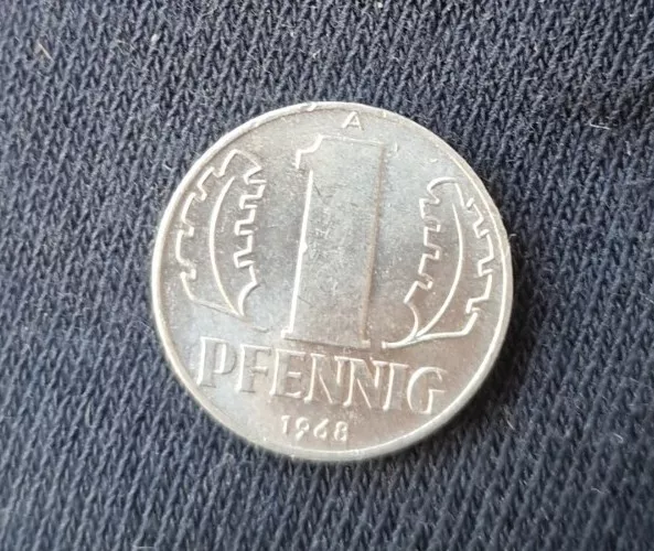 DDR, 1 Pfennig 1968 A, Vz