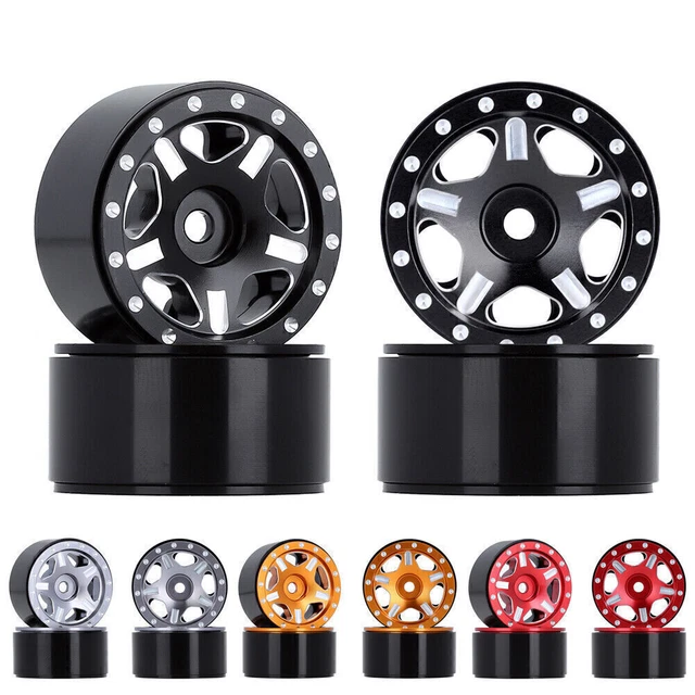 1.0 inch Beadlock Micro Crawler Wheel Rim for 1/24 RC Axial SCX24 90081 AXI00001